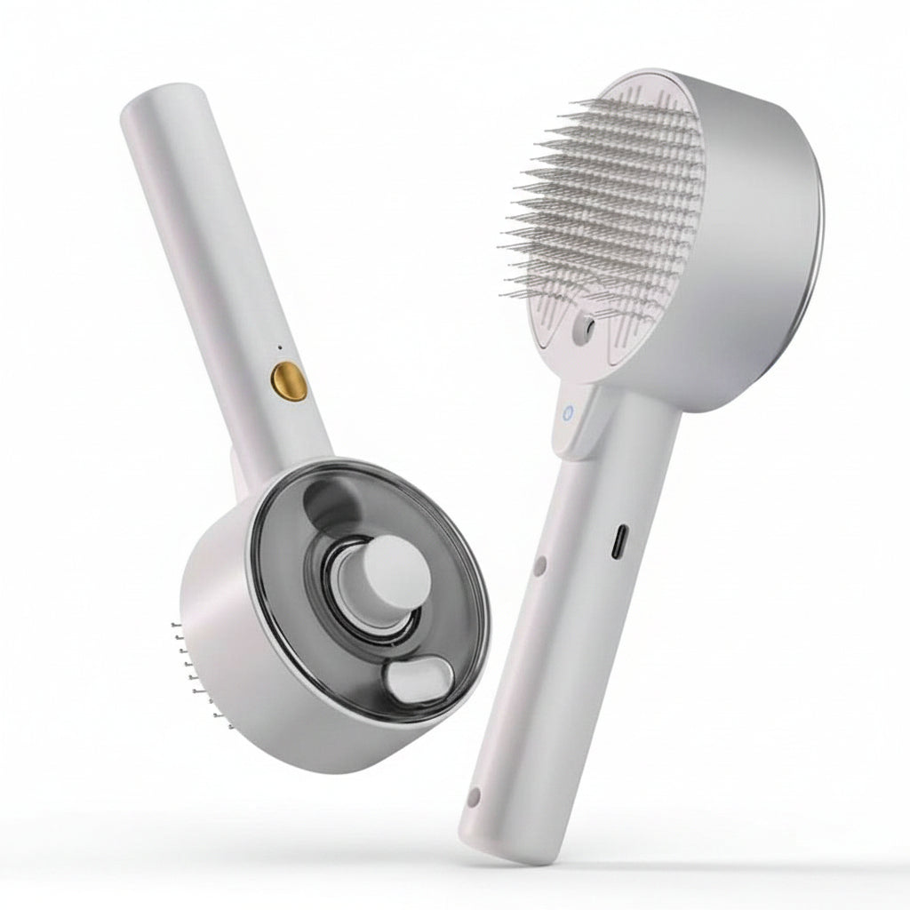 AeroGroom™ — 3-in-1 Sonic Steam Brush