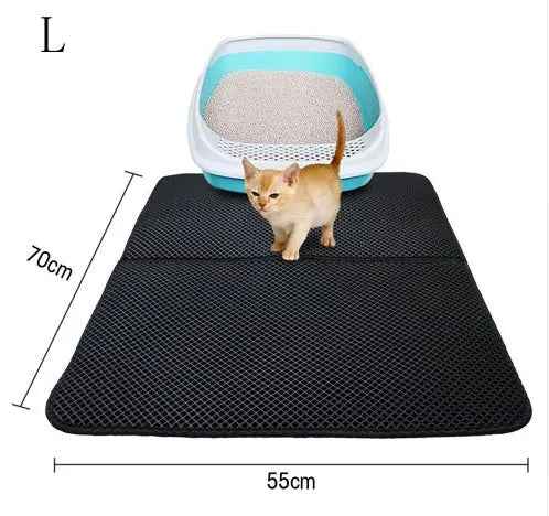 LitterTrap™ — Double Layer Clean Mat