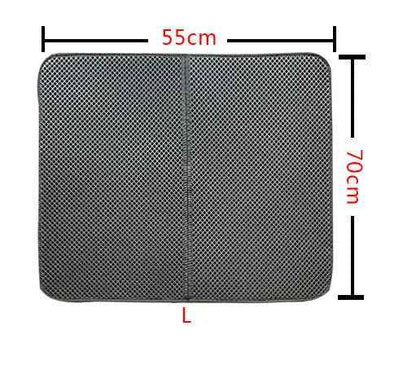 LitterTrap™ — Double Layer Clean Mat